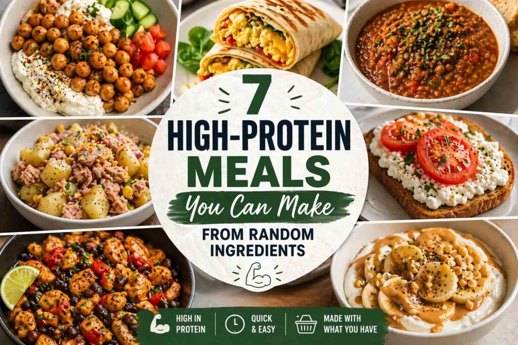 high-protein meals