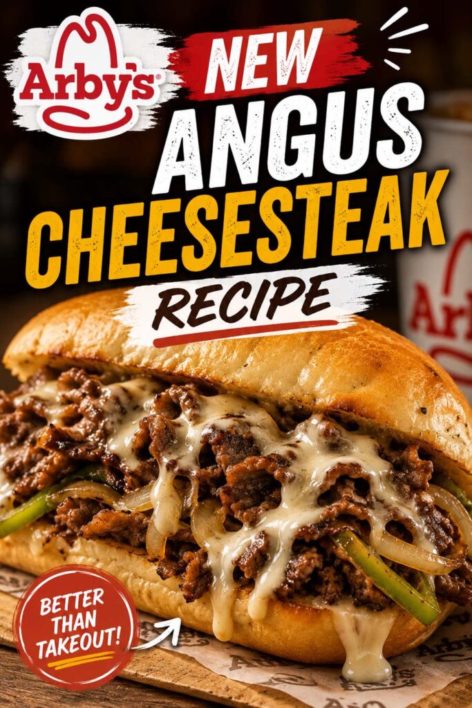 Arby's New Angus Cheesesteak Recipe