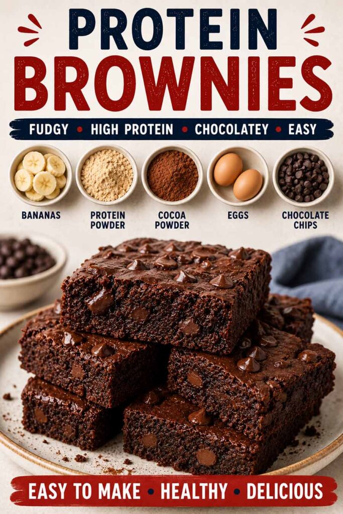 protein brownies