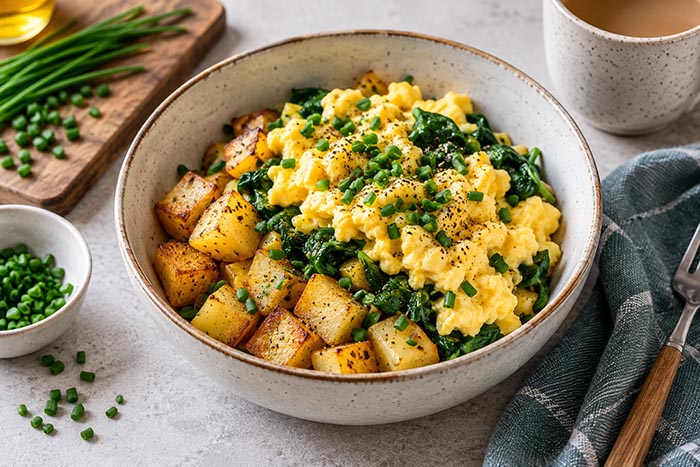 low fodmap breakfast bowl