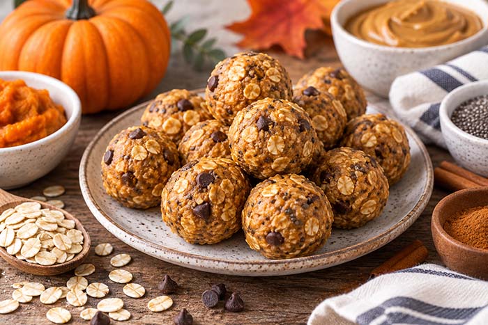 Pumpkin Protein Balls