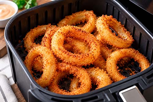 how to reheat onion rings