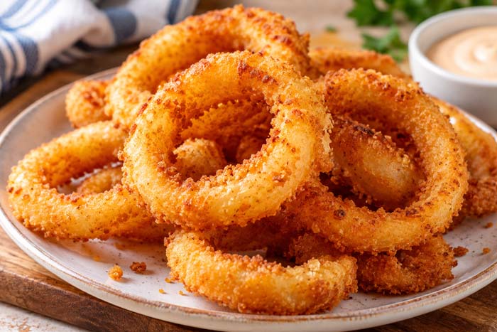 reheat onion rings in air fryer