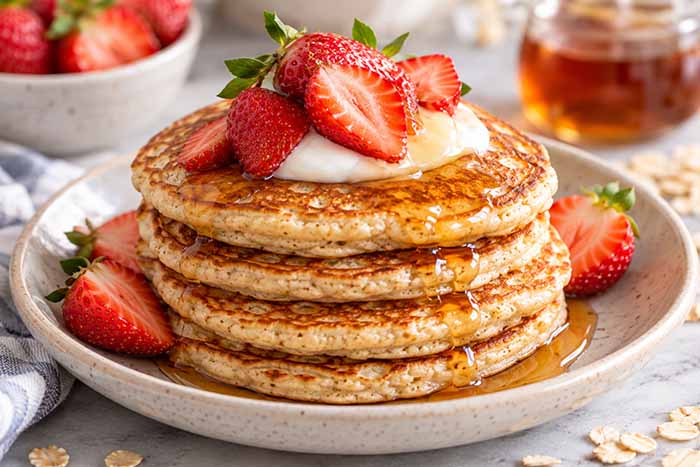 Low FODMAP Oat Pancakes – Easy, Fluffy & Delicious