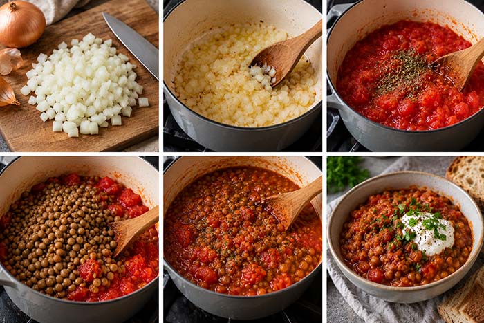 lentil tomato stew