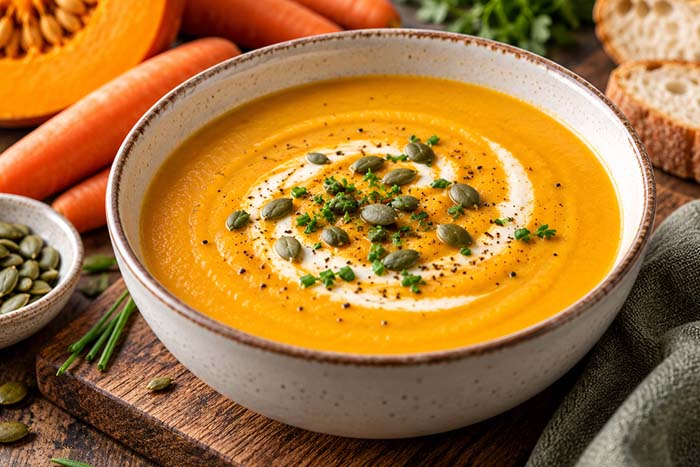 Low FODMAP Pumpkin Soup